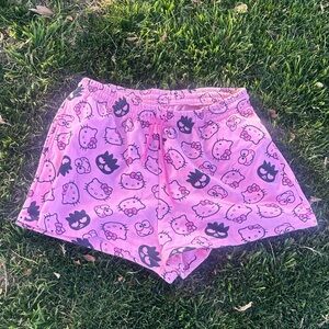 Hello kitty & friends Sanrio hk badtz keroppi pajama sleepwear sleep shorts